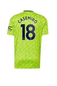 Manchester United Casemiro #18 Voetbaltruitje 3e tenue 2022-23 Korte Mouw